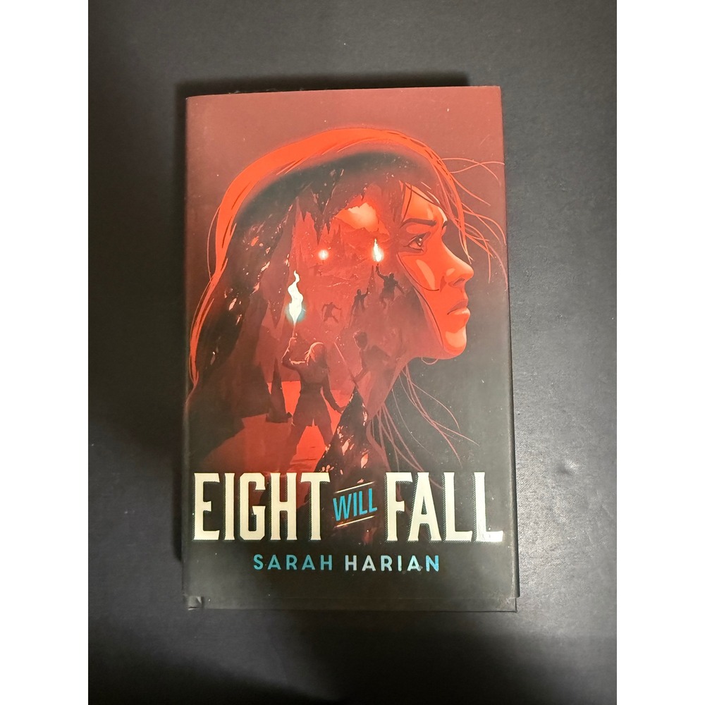 Eight Will Fall Sarah Harian Signed FairyLoot Edition Hardcover YA Fantasy 2019